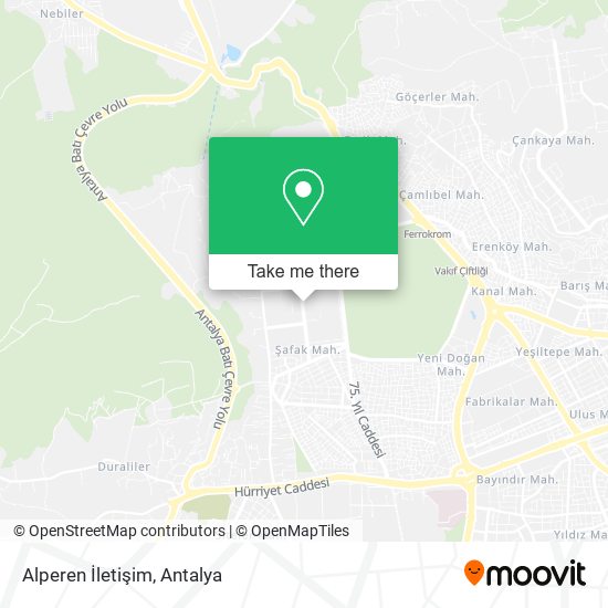 Alperen İletişim map