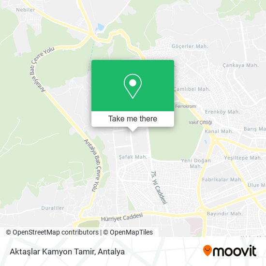 Aktaşlar Kamyon Tamir map