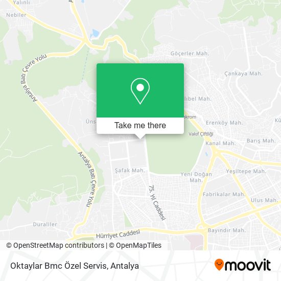 Oktaylar Bmc Özel Servis map
