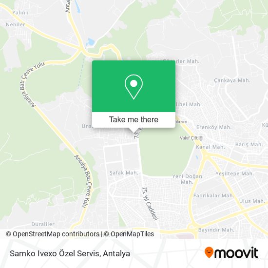 Samko Ivexo Özel Servis map