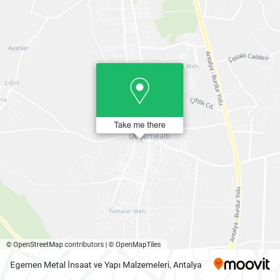 Egemen Metal İnsaat ve Yapı Malzemeleri map