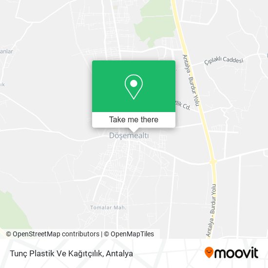 Tunç Plastik Ve Kağıtçılık map