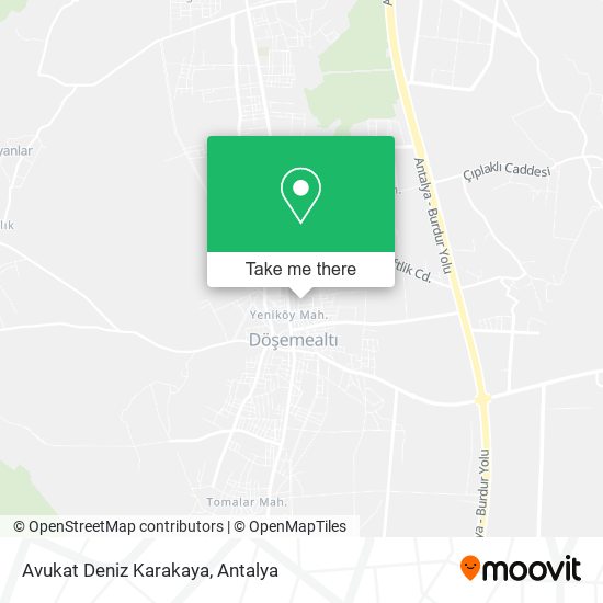 Avukat Deniz Karakaya map