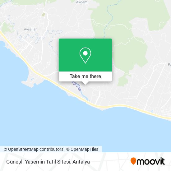 Güneşli Yasemin Tatil Sitesi map