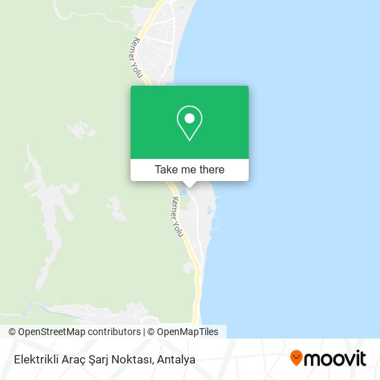 Elektrikli Araç Şarj Noktası map
