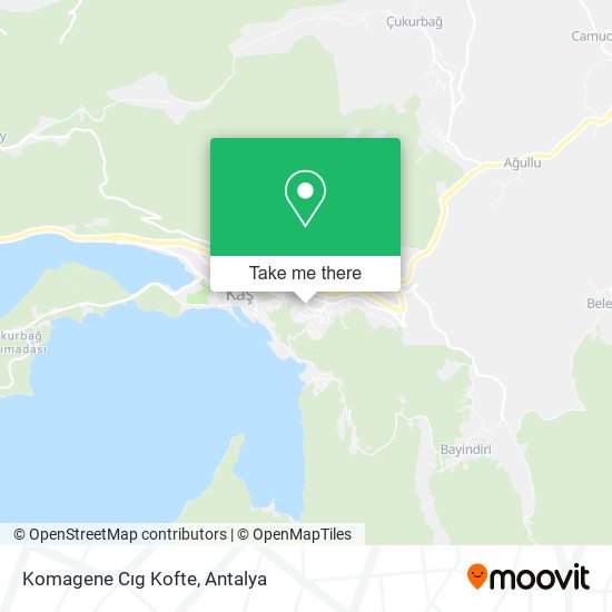 Komagene Cıg Kofte map