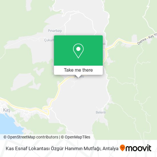 Kas Esnaf Lokantası Özgür Hanımın Mutfağı map