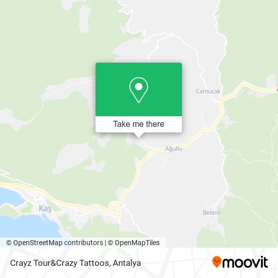 Crayz Tour&Crazy Tattoos map