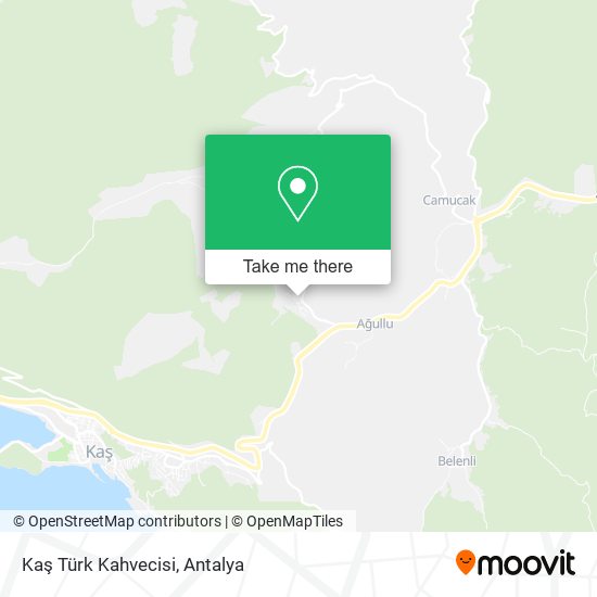 Kaş Türk Kahvecisi map