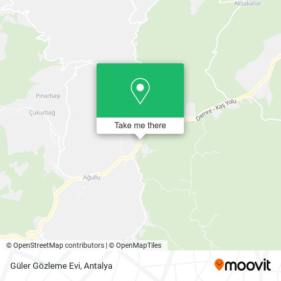 Güler Gözleme Evi map