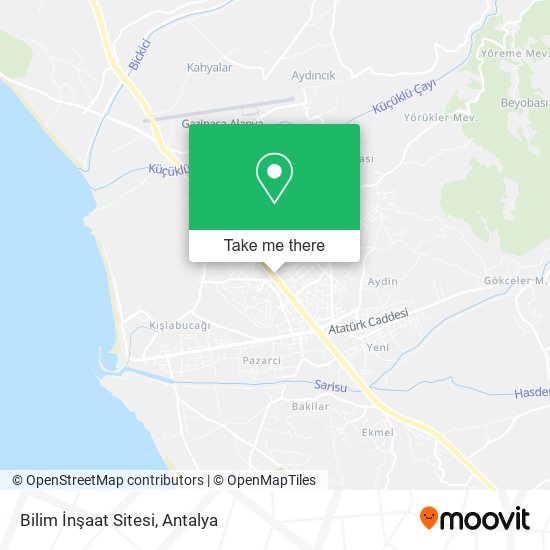 Bilim İnşaat Sitesi map