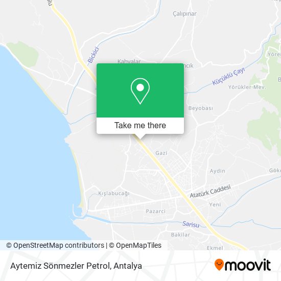 Aytemiz Sönmezler Petrol map