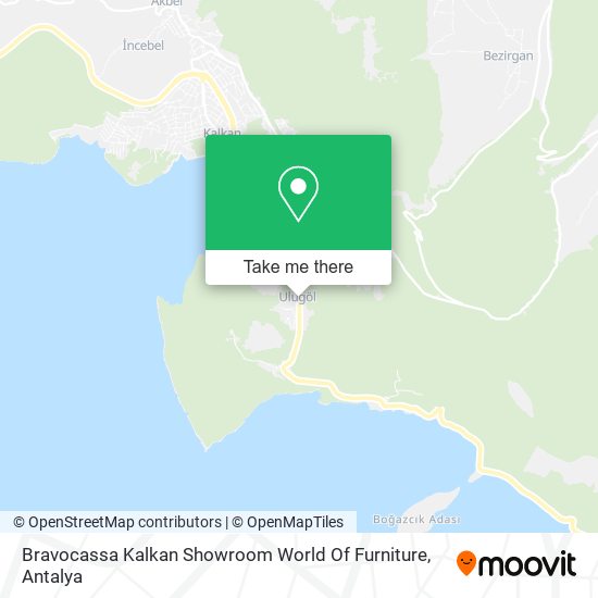 Bravocassa Kalkan Showroom World Of Furniture map