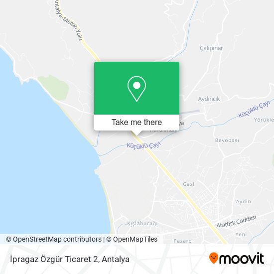 İpragaz Özgür Ticaret 2 map