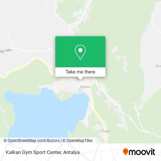 Kalkan Gym Sport Center map