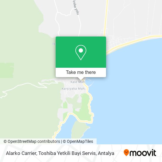 Alarko Carrier, Toshiba Yetkili Bayi Servis map