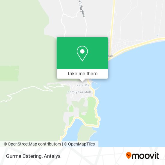 Gurme Catering map