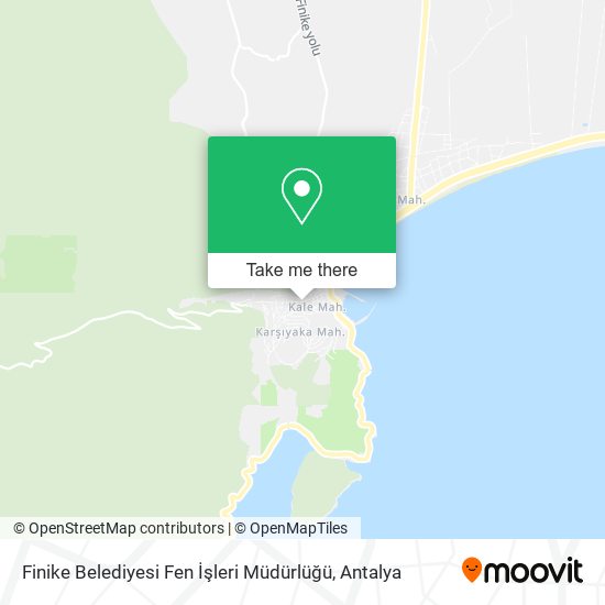 Finike Belediyesi Fen İşleri Müdürlüğü map