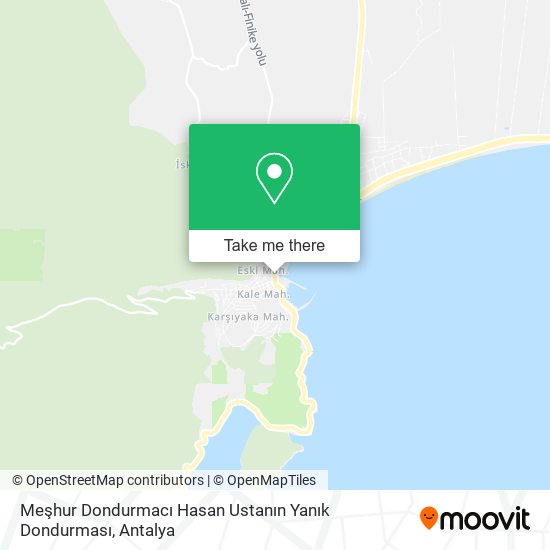 Meşhur Dondurmacı Hasan Ustanın Yanık Dondurması map