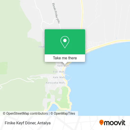 Finike Keyf Döner map