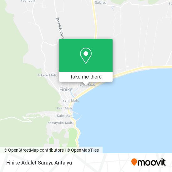 Finike Adalet Sarayı map
