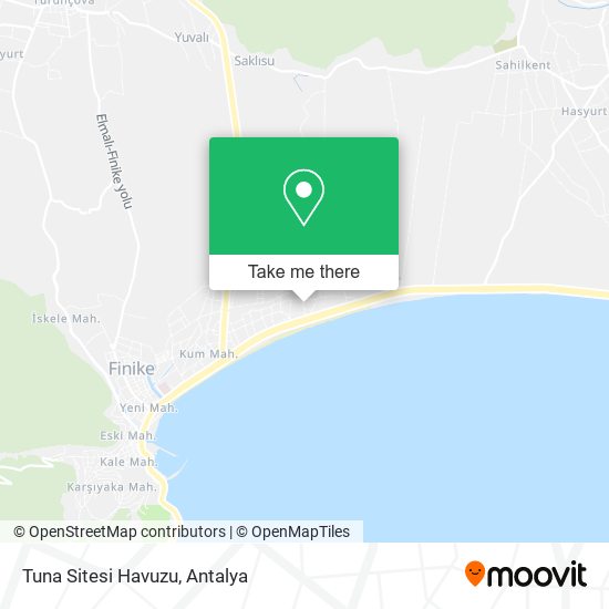 Tuna Sitesi Havuzu map