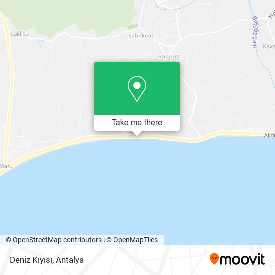 Deniz Kıyısı map