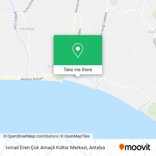 Ismail Eren Çok Amaçlı Kültür Merkezi map