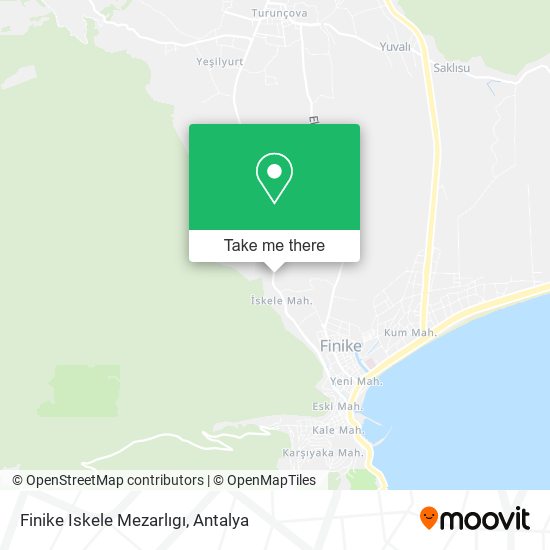 Finike Iskele Mezarlıgı map