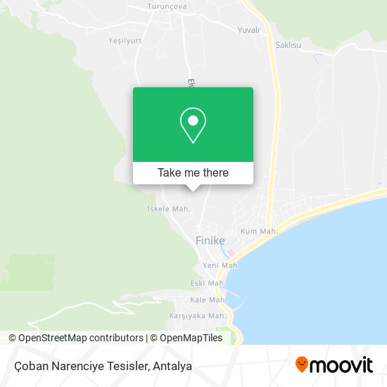 Çoban Narenciye Tesisler map