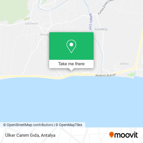Ülker Canım Gıda map
