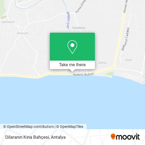 Dilaranın Kına Bahçesi map