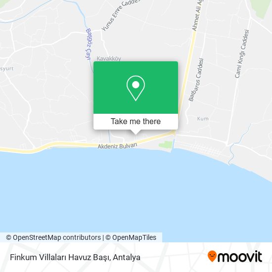 Finkum Villaları Havuz Başı map