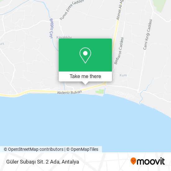 Güler Subaşı Sit. 2 Ada map