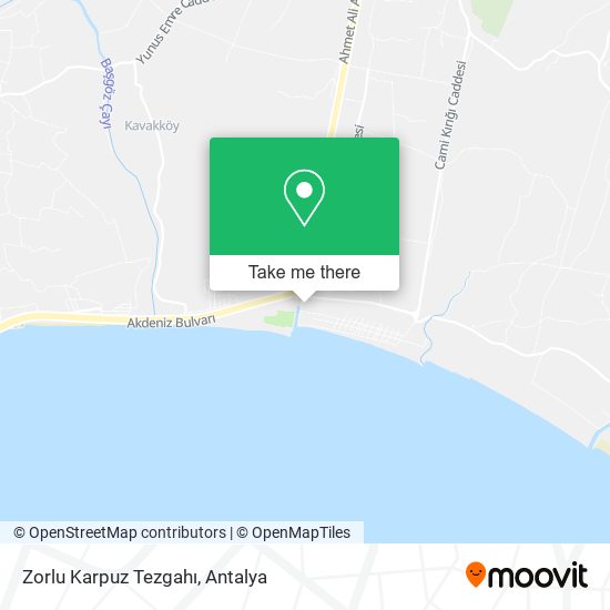 Zorlu Karpuz Tezgahı map