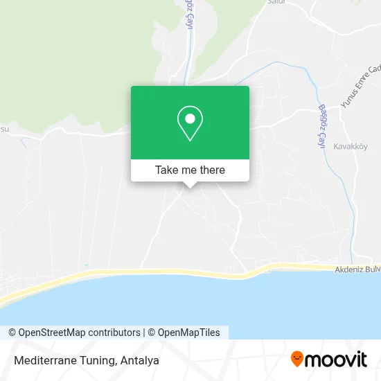 Mediterrane Tuning map