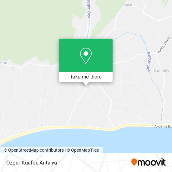 Özgür Kuaför map
