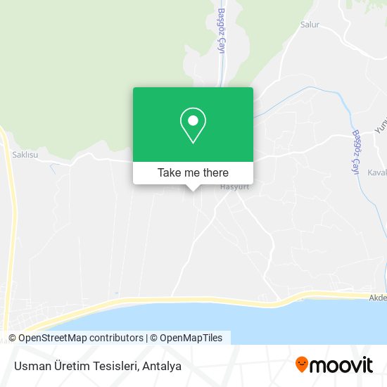 Usman Üretim Tesisleri map
