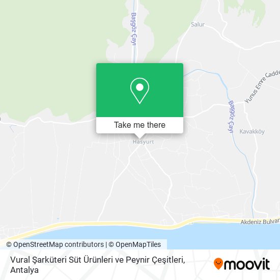 Vural Şarküteri Süt Ürünleri ve Peynir Çeşitleri map