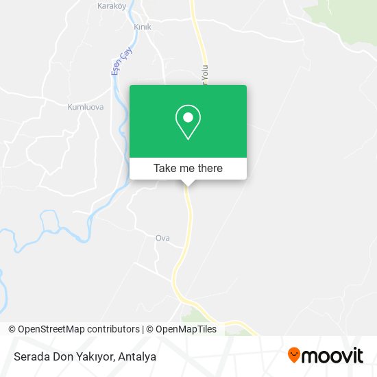 Serada Don Yakıyor map
