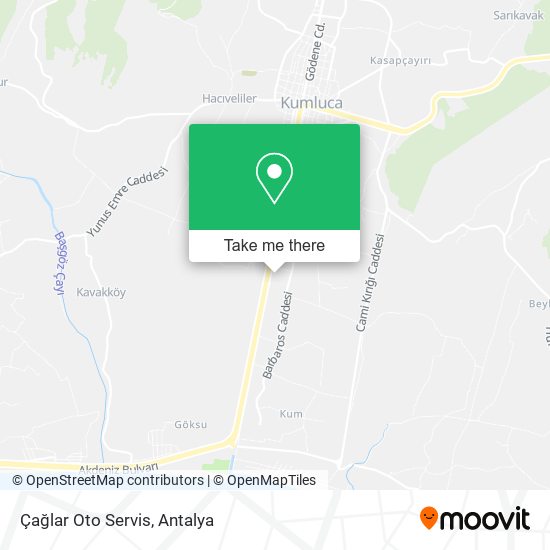 Çağlar Oto Servis map
