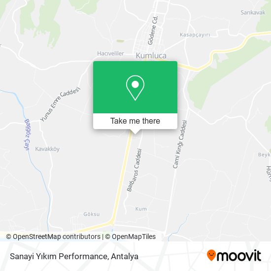Sanayi Yıkım Performance map