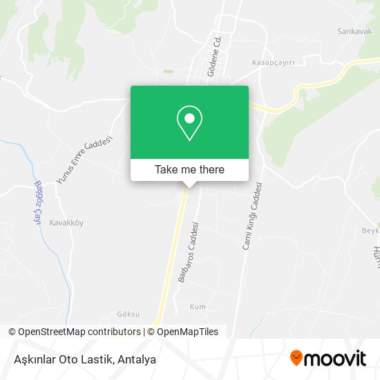 Aşkınlar Oto Lastik map