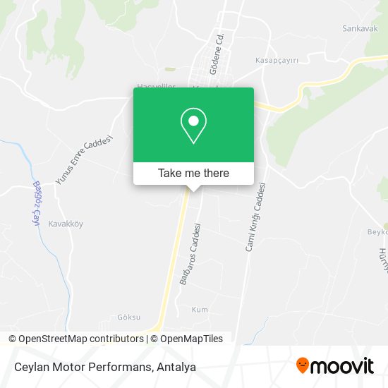 Ceylan Motor Performans map