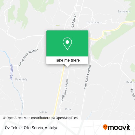 Öz Teknik Oto Servis map