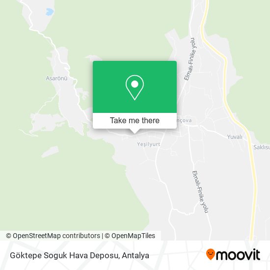 Göktepe Soguk Hava Deposu map