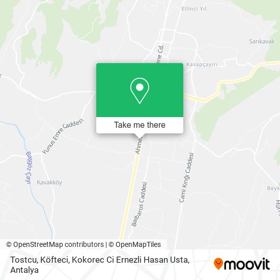 Tostcu, Köfteci, Kokorec Ci Ernezli Hasan Usta map
