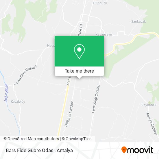 Bars Fide Gübre Odası map