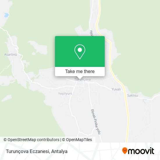Turunçova Eczanesi map