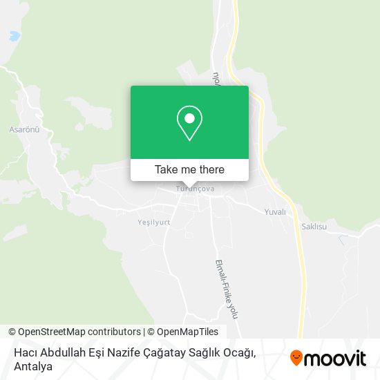 Hacı Abdullah Eşi Nazife Çağatay Sağlık Ocağı map
